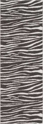 Muovimatot - Horredsmattan Zebra (musta)