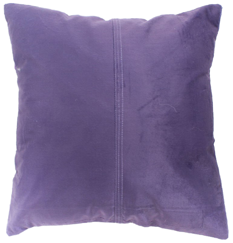 Silkkisametista (violetti) (violetti) 45 x 45 cm