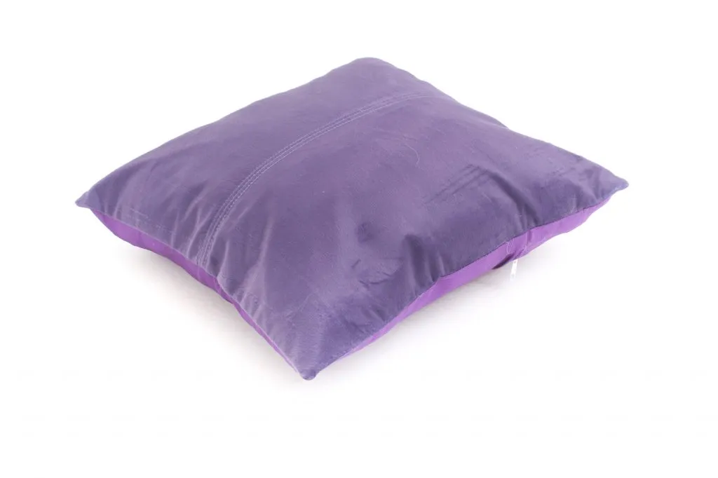 Silkkisametista (violetti) (violetti) 45 x 45 cm