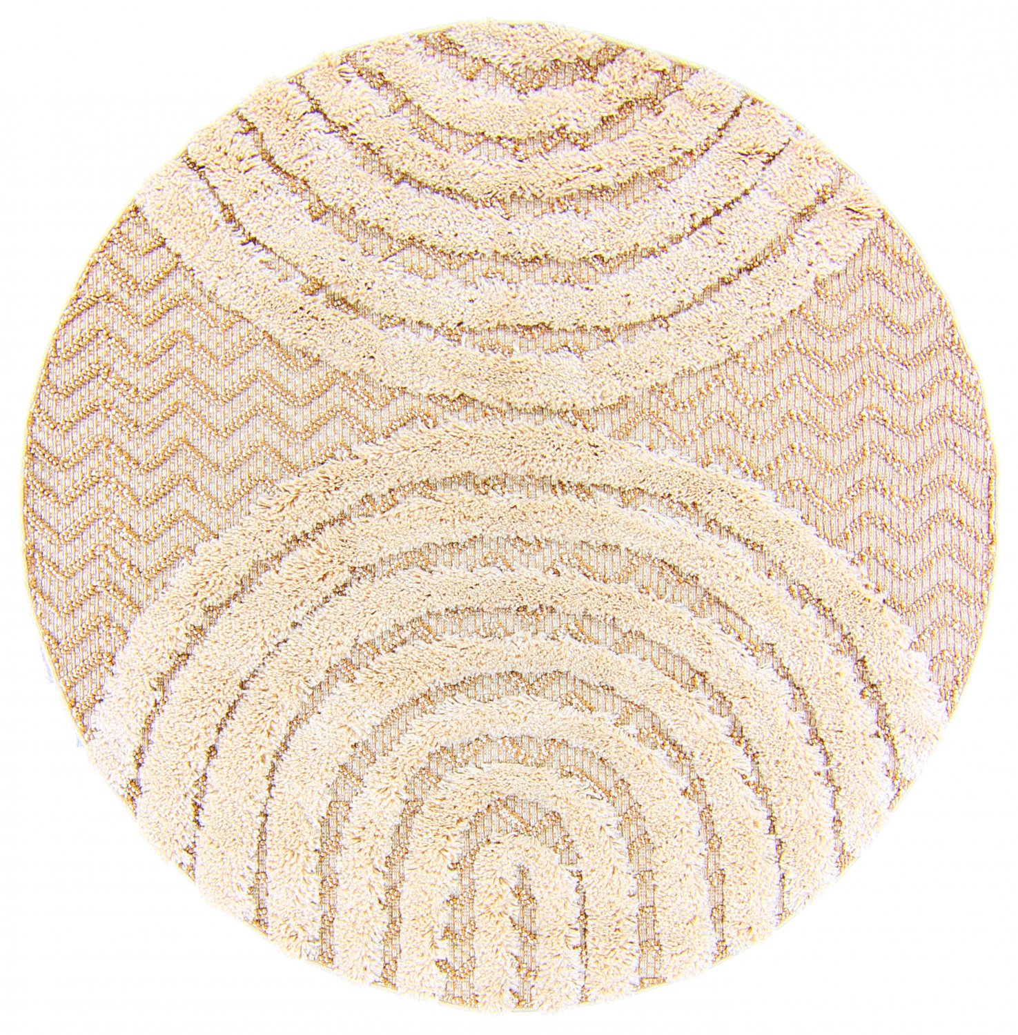 Pyöreä matot - Ronda (beige)