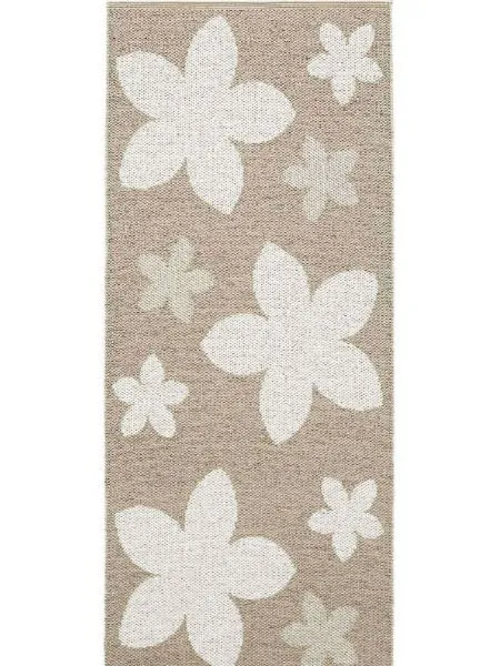 Muovimatot - Horredsmattan Flower (beige)