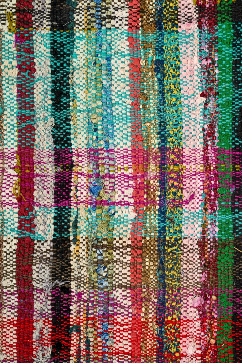 Marokkolainen Kilim matto Boucherouite 160 x 300 cm
