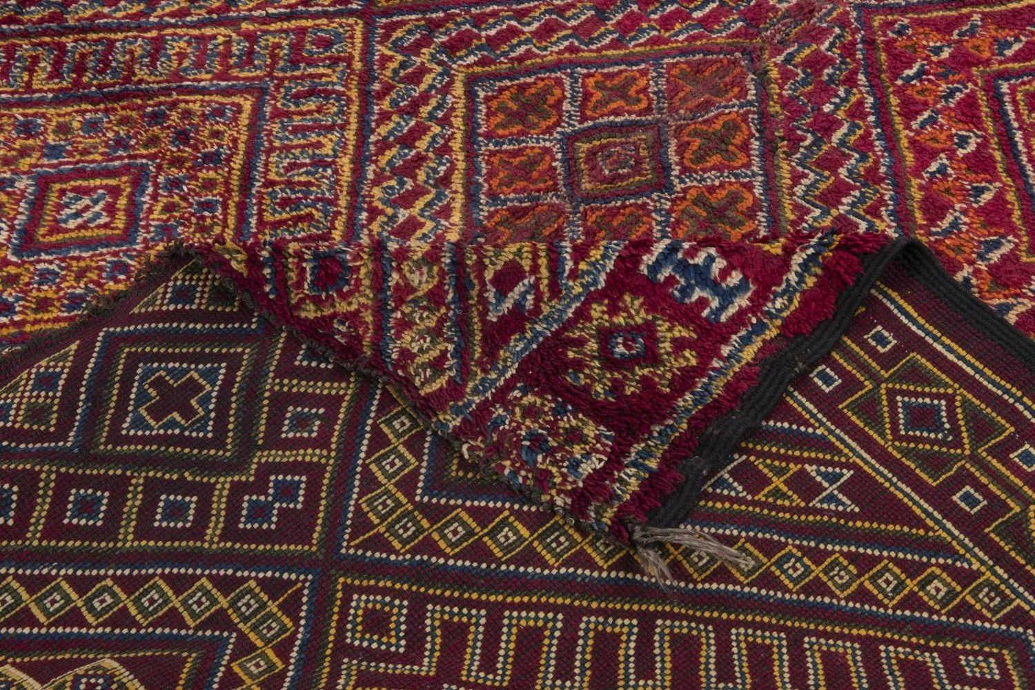 Marokkolainen Kilim matto Azilal Special Edition 440 x 220 cm