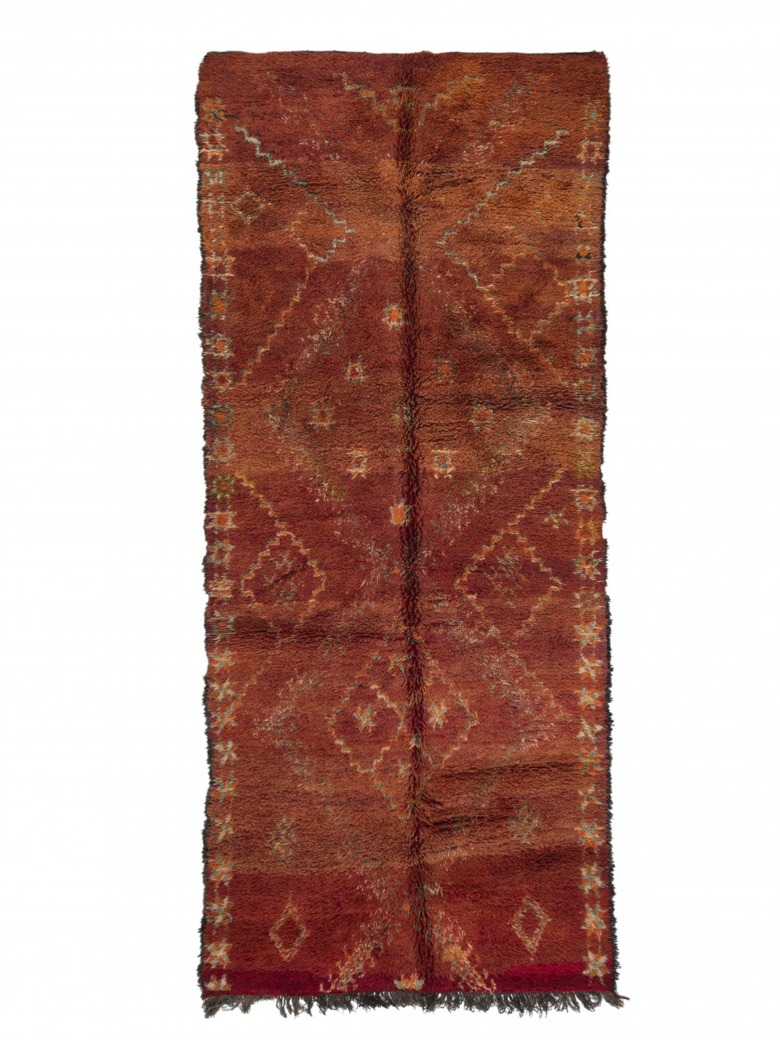 Marokkolainen Kilim matto Azilal Special Edition 410 x 170 cm
