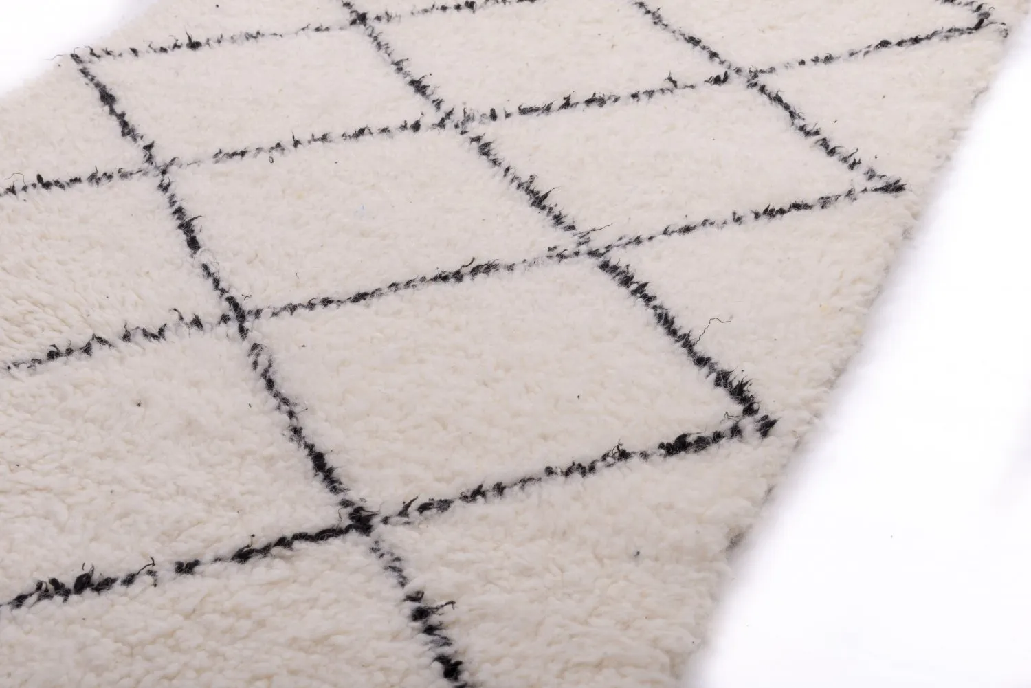 Marokkolainen Kilim matto Beni Ouarain 305 x 85 cm