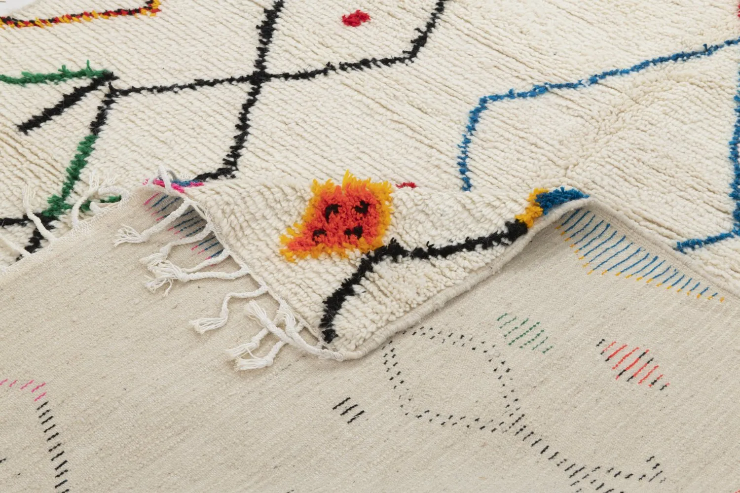 Marokkolainen Kilim matto Azilal 290 x 190 cm