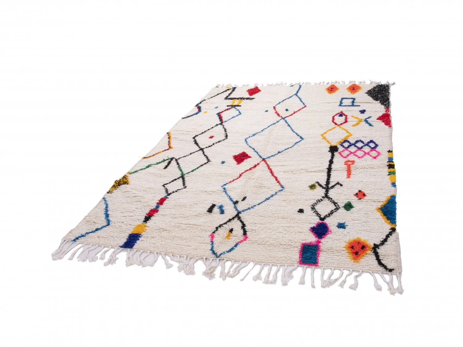 Marokkolainen Kilim matto Azilal 290 x 190 cm