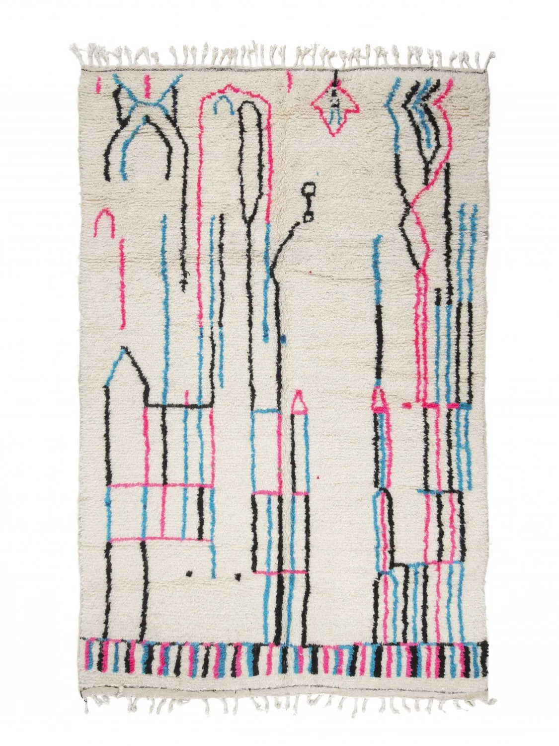 Marokkolainen Kilim matto Azilal 310 x 200 cm
