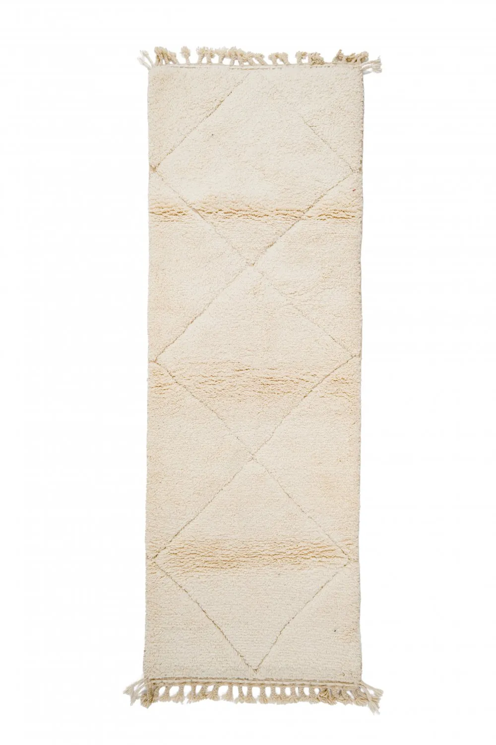 Marokkolainen Kilim matto Beni Ouarain 295 x 85 cm