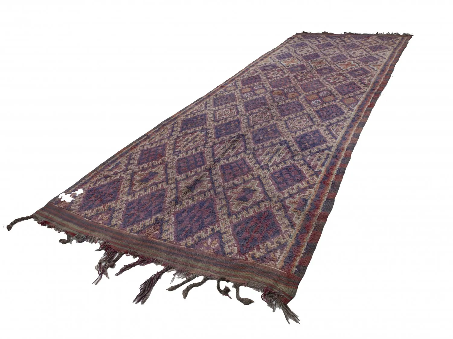 Marokkolainen Kilim matto Azilal Special Edition 510 x 190 cm