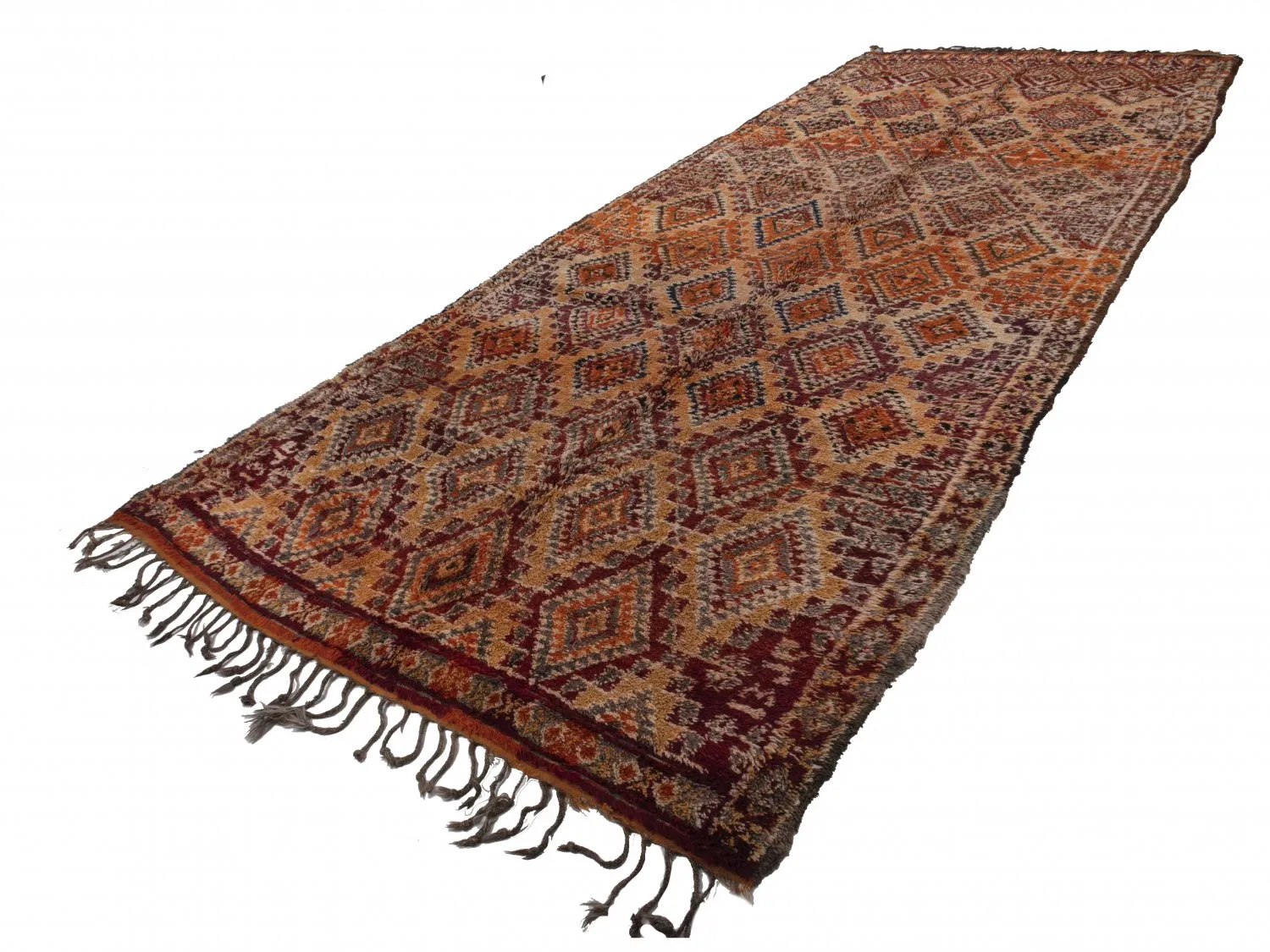 Marokkolainen Kilim matto Azilal Special Edition 520 x 210 cm
