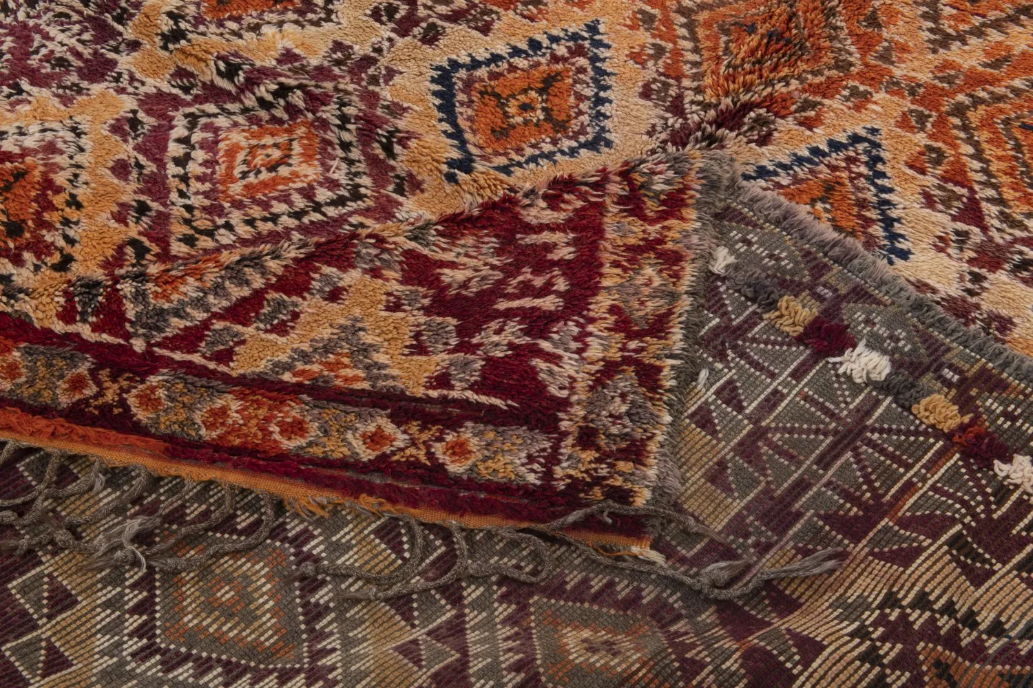 Marokkolainen Kilim matto Azilal Special Edition 520 x 210 cm