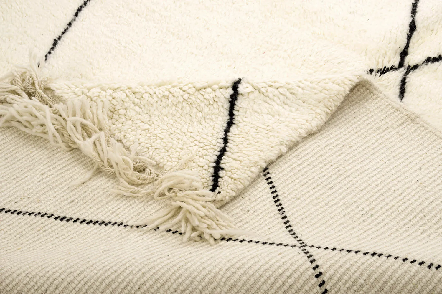Marokkolainen Kilim matto Beni Ouarain 155 x 265 cm