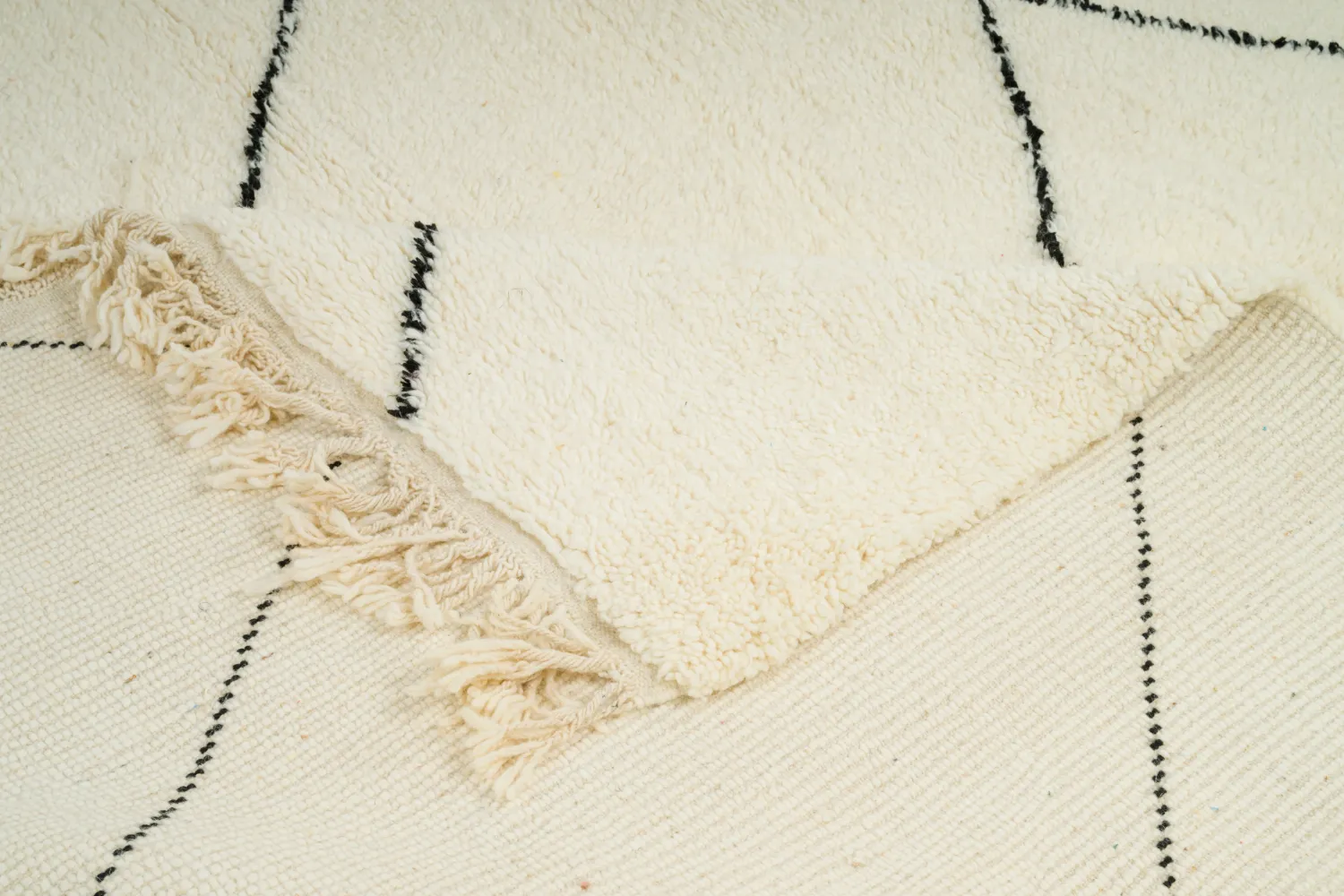 Marokkolainen Kilim matto Beni Ouarain 205 x 305 cm