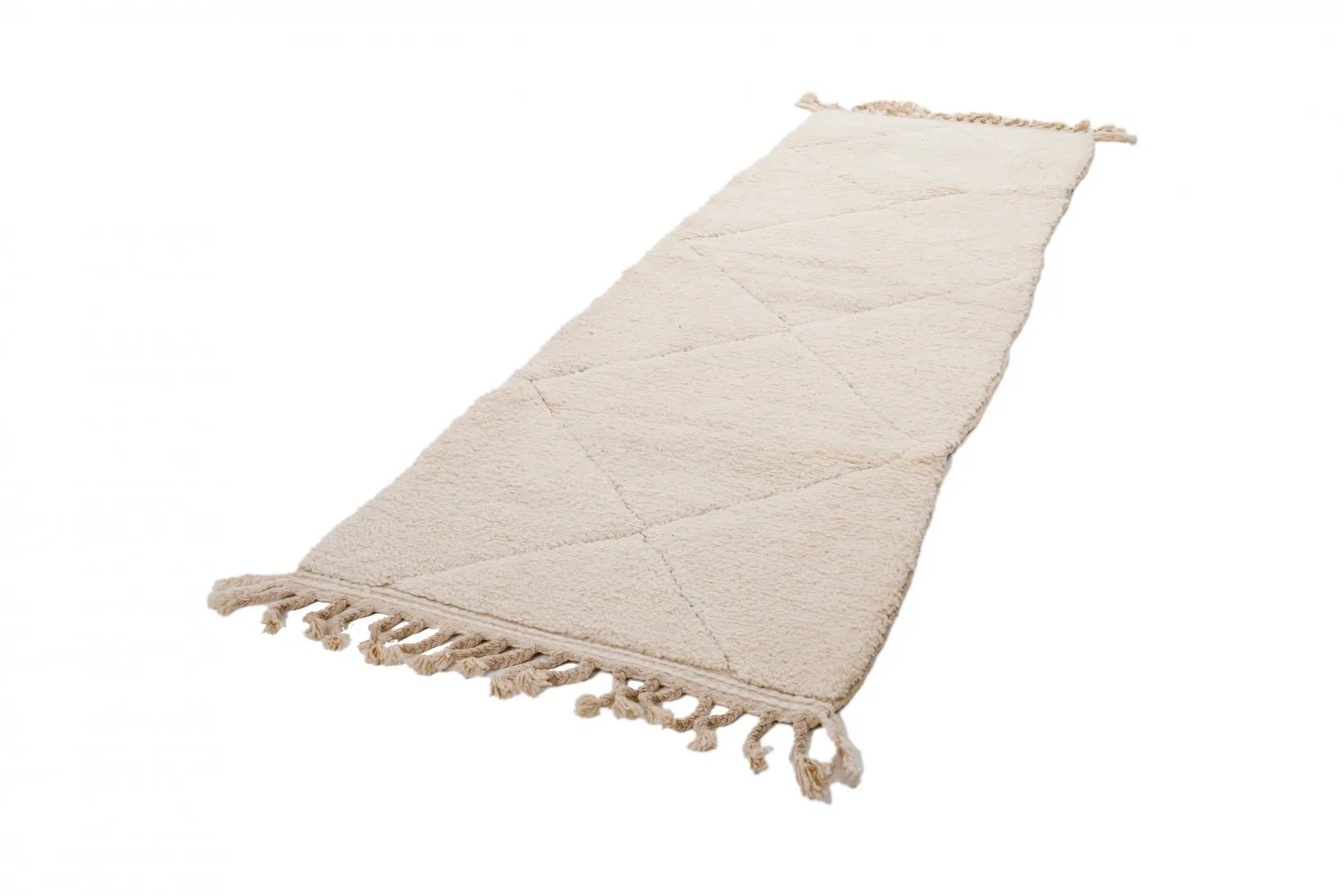 Marokkolainen Kilim matto Beni Ouarain 295 x 90 cm