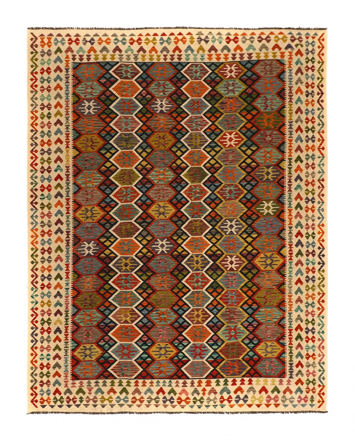 Itämainen kelim-matto 383 x 300 cm