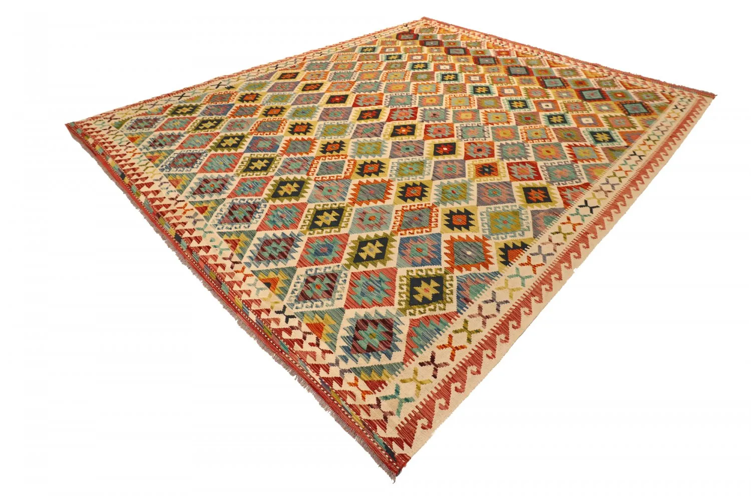 Itämainen kelim-matto 394 x 309 cm