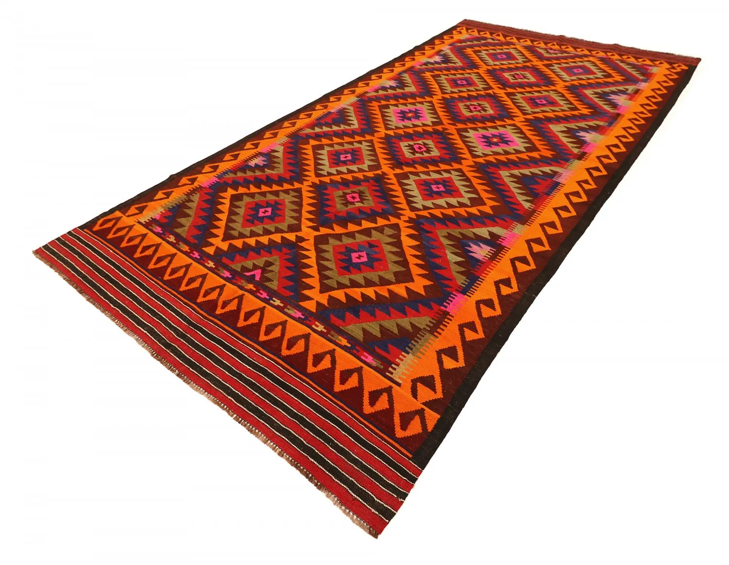 Itämainen kelim-matto 349 x 175 cm