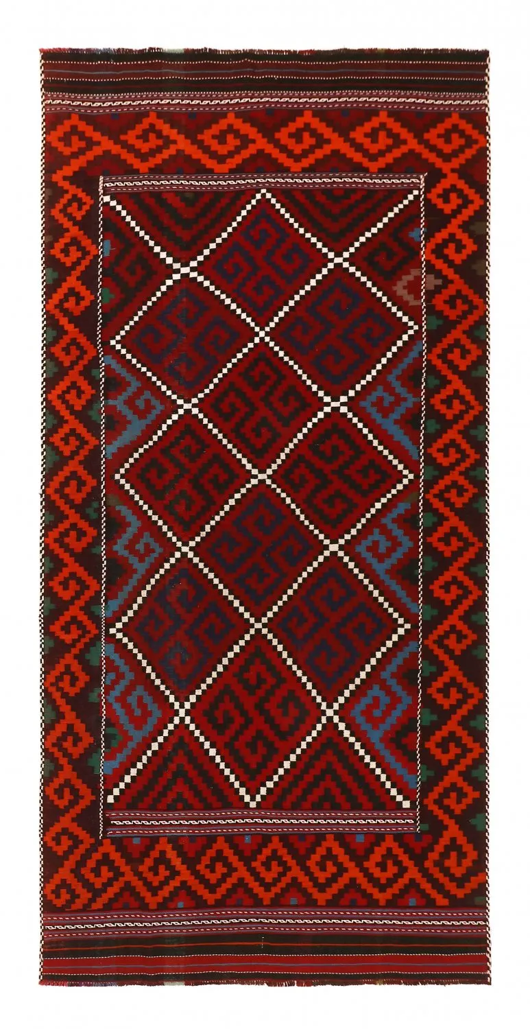Itämainen kelim-matto 377 x 179 cm