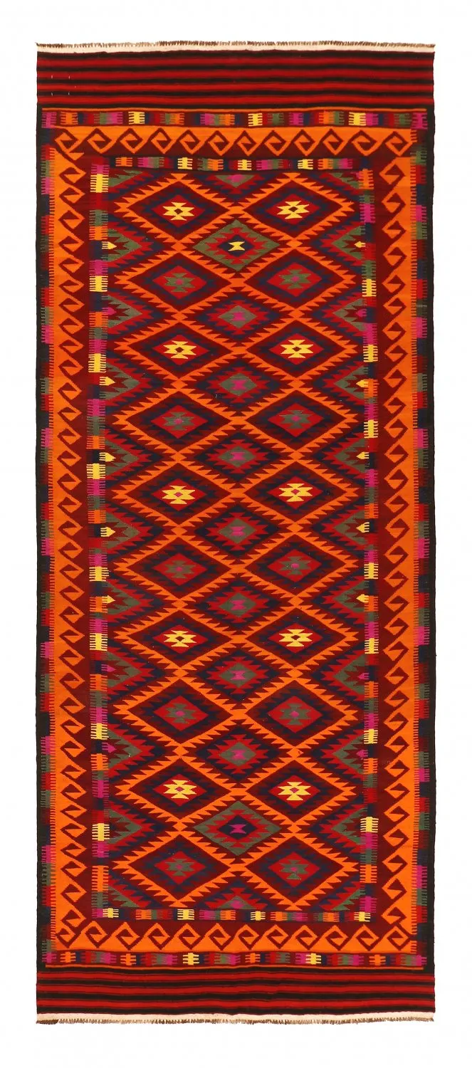 Itämainen kelim-matto 398 x 157 cm