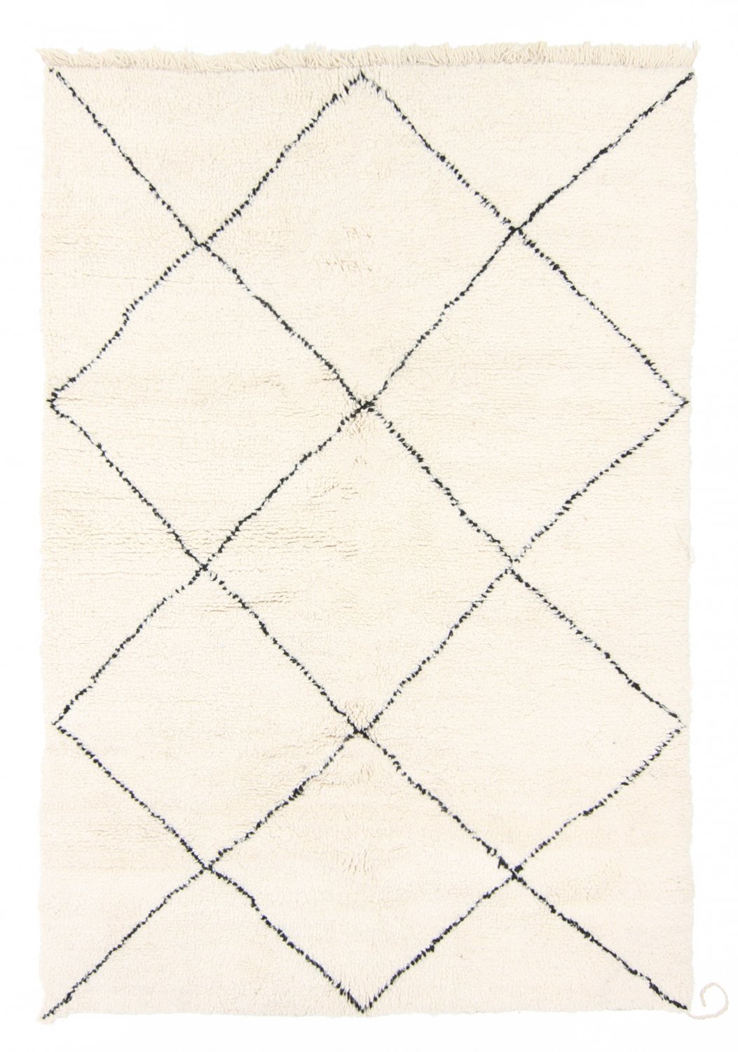 Marokkolainen Kilim matto Beni Ouarain 235 x 160 cm