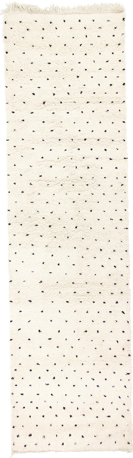 Marokkolainen Kilim matto Beni Ouarain 325 x 90 cm