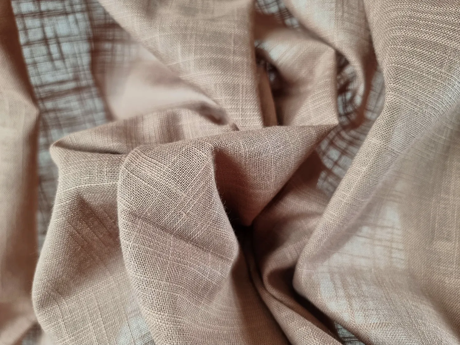 Verhot - Puuvillaverhot - Lollo (tumma beige)