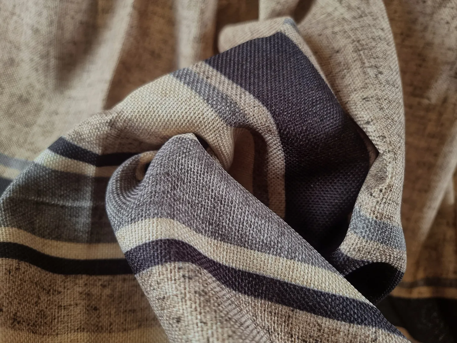 Verhot - Pellavaverhot Letitia (beige)