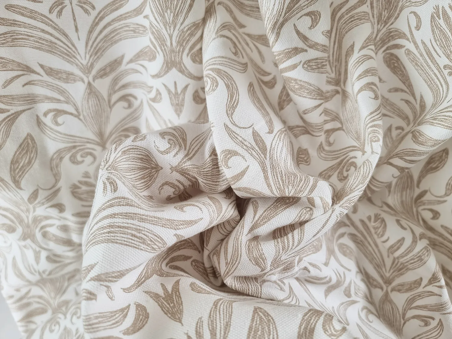 Verhot - Puuvillaverhot Viola (beige)