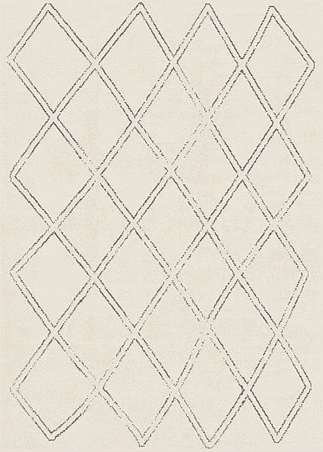 Sisä- ja ulkomatot - Brussels Diamond (valkoinen)