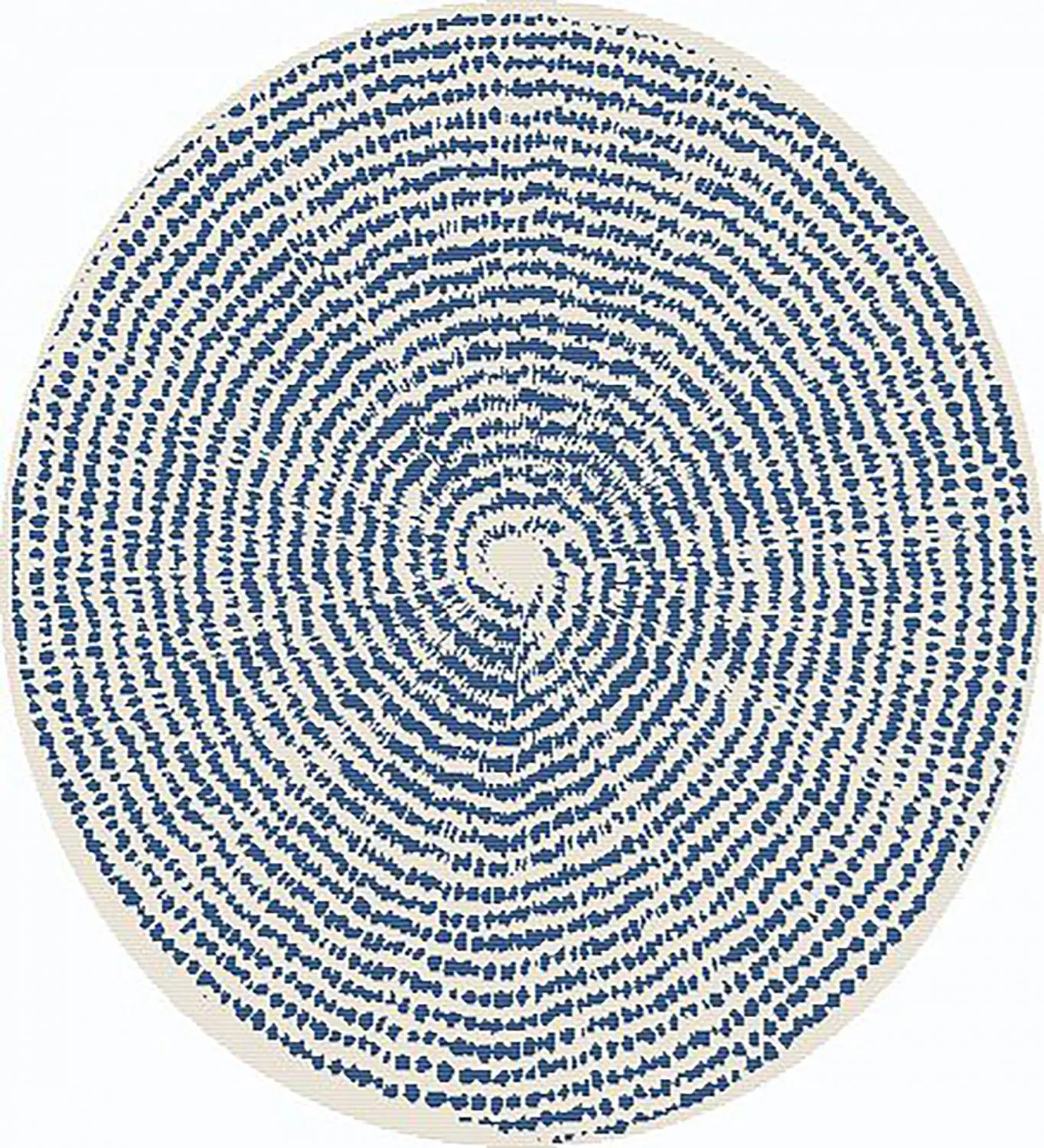 Pyöreät matot - Brussels Swirl (sininen)