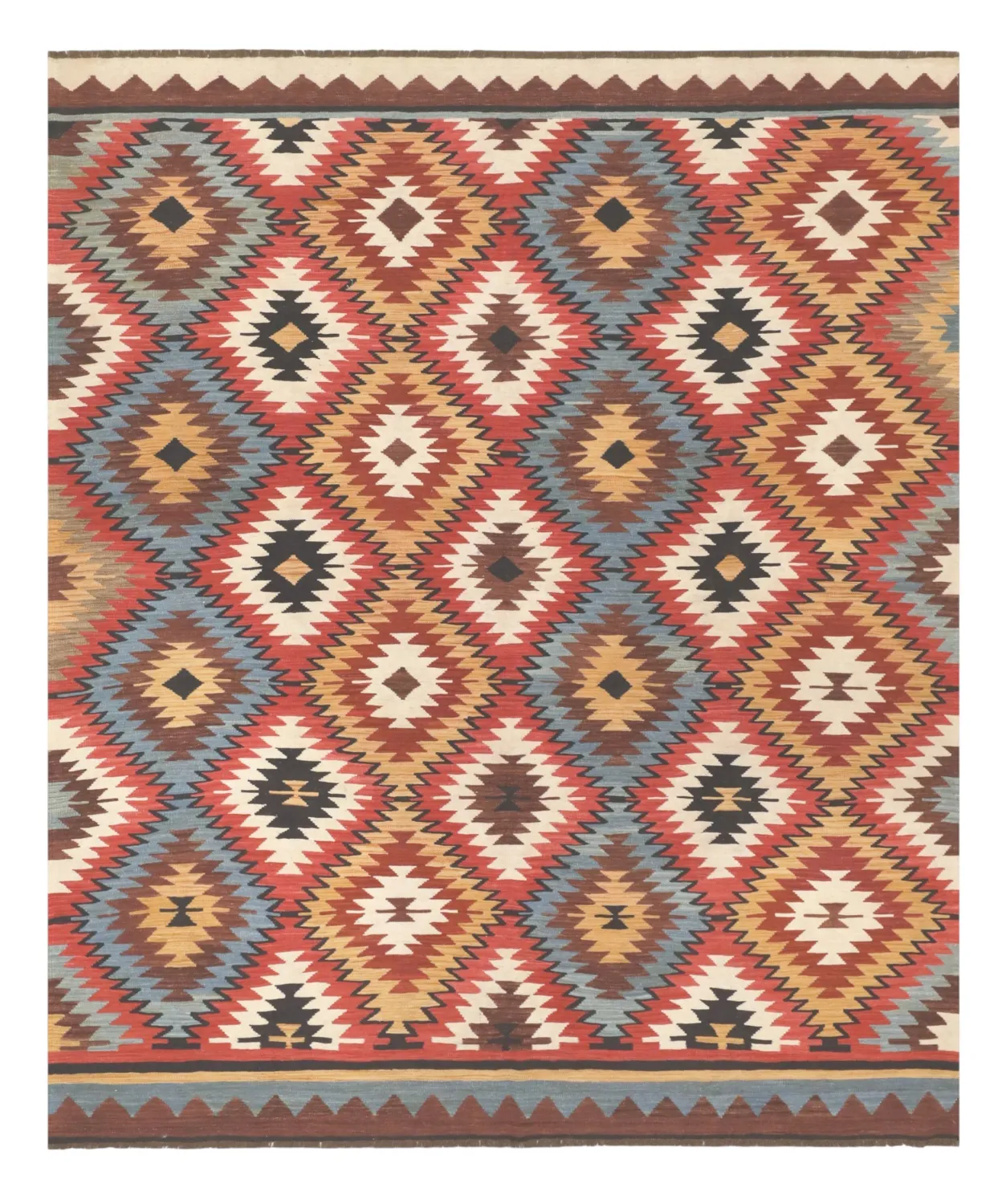 Itämainen Matto - Hazara Kelim Hand Woven - 247 x 288 cm