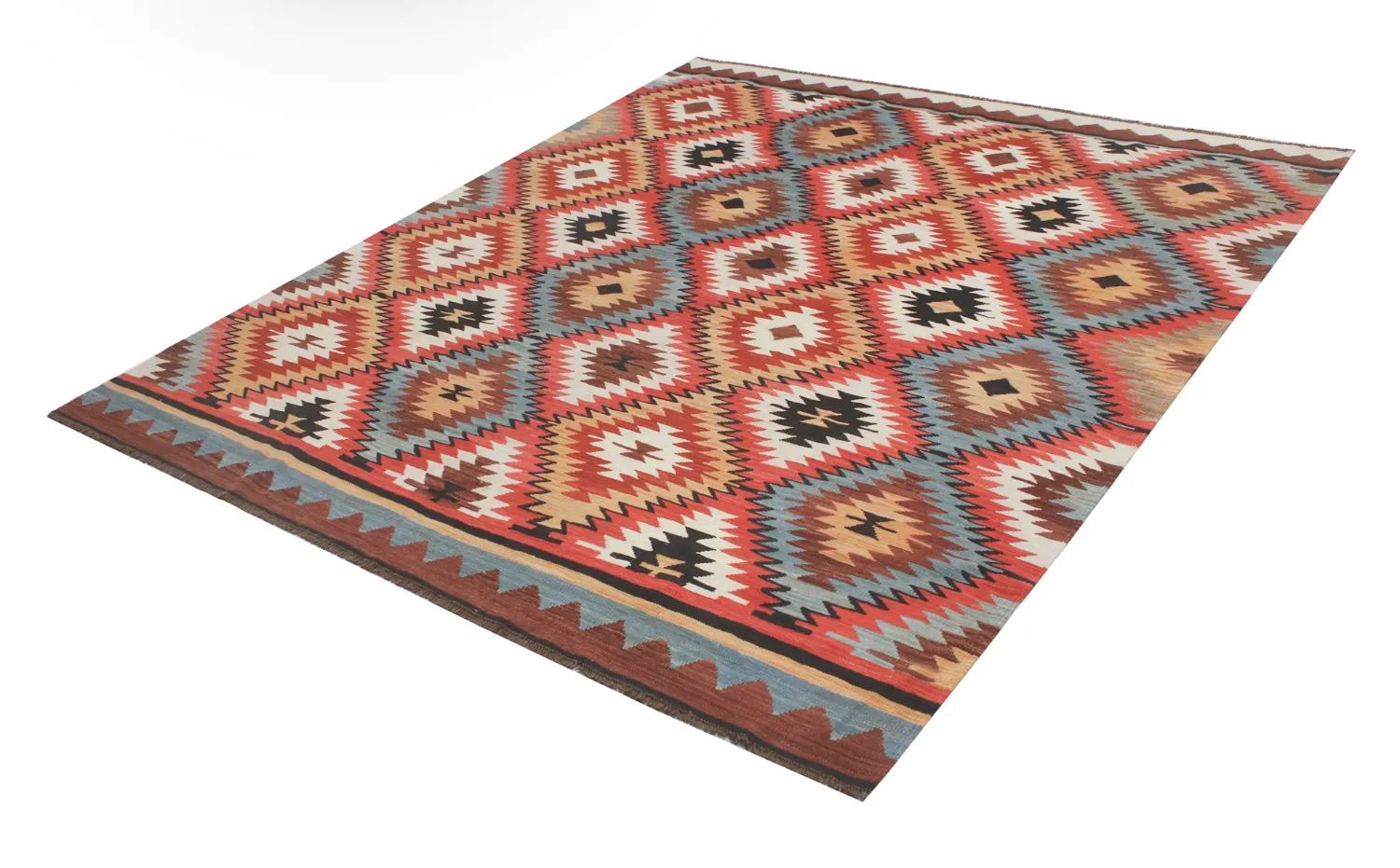 Itämainen Matto - Hazara Kelim Hand Woven - 247 x 288 cm