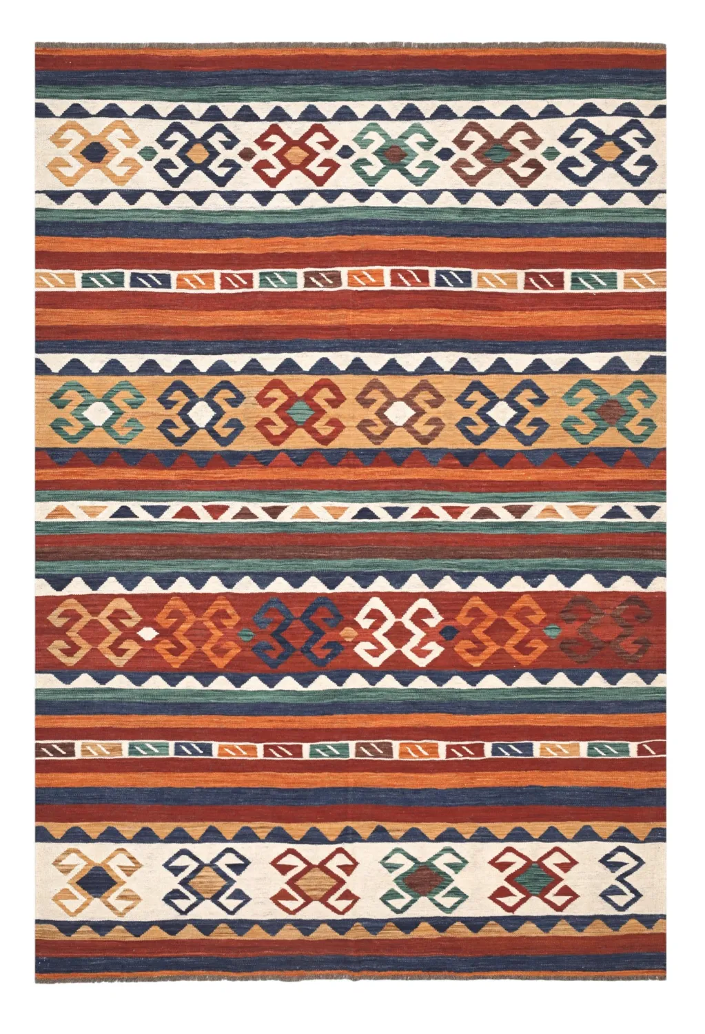 Itämainen Matto - Hazara Kelim Hand Woven - 205 x 287 cm