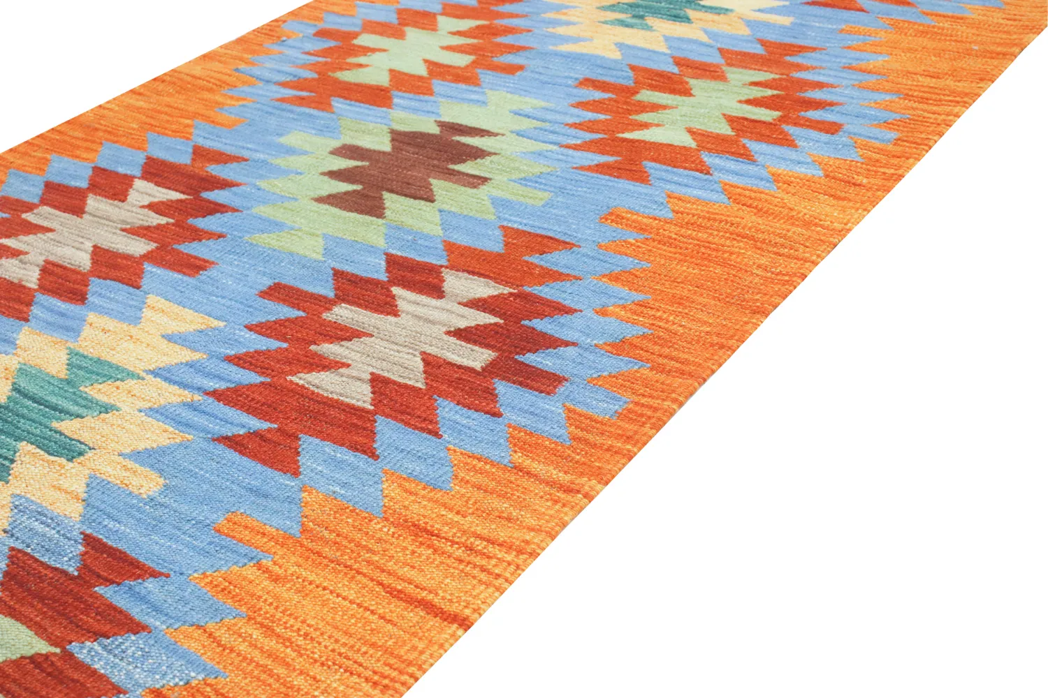 Itämainen Matto - Hazara Kelim Hand Woven - 81 x 241 cm