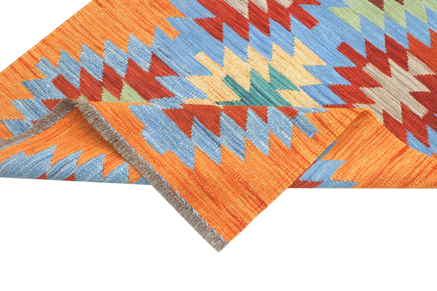 Itämainen Matto - Hazara Kelim Hand Woven - 81 x 241 cm