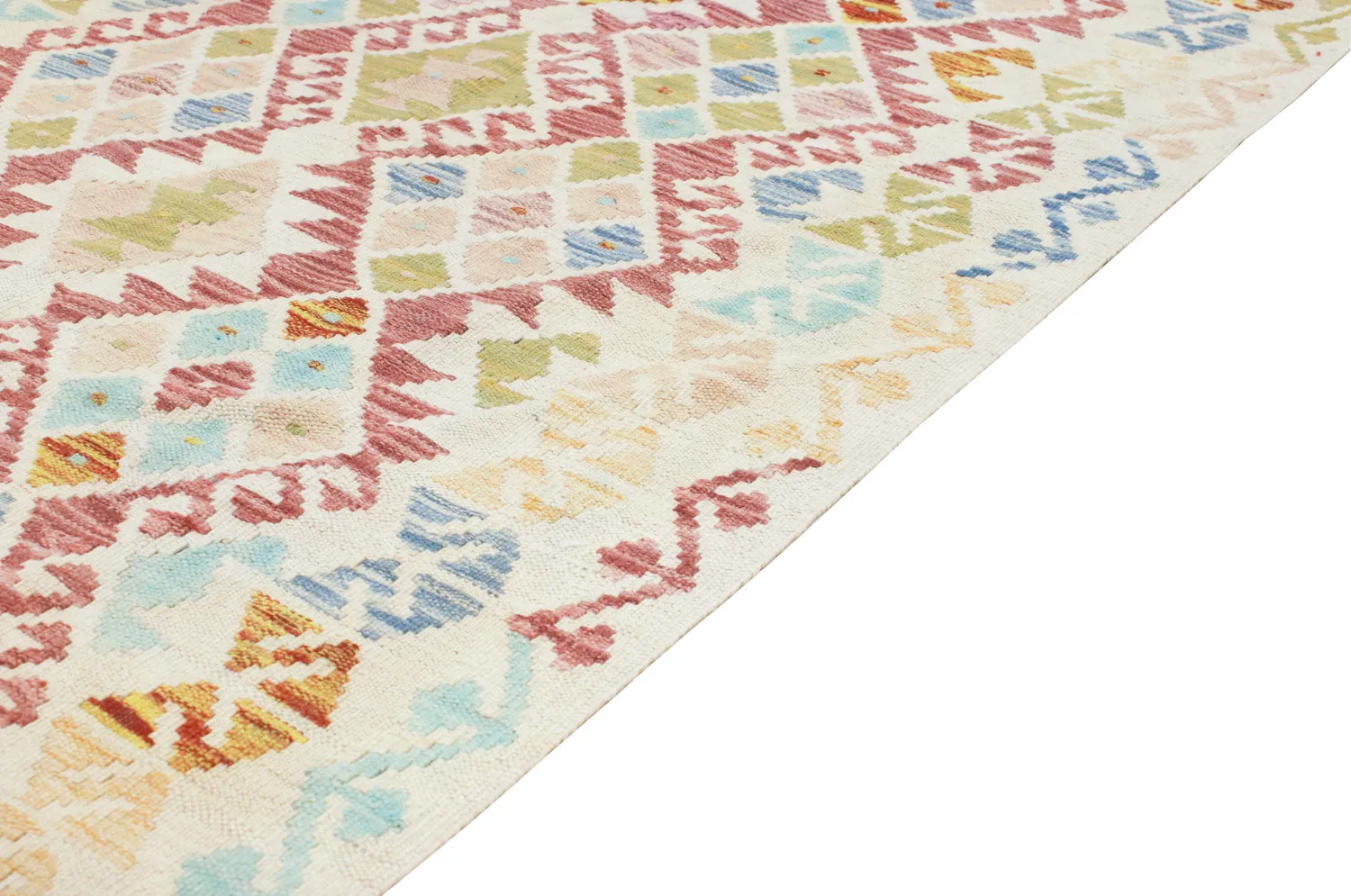 Itämainen Matto - Vegi Kelim Hand Woven - 99 x 155 cm