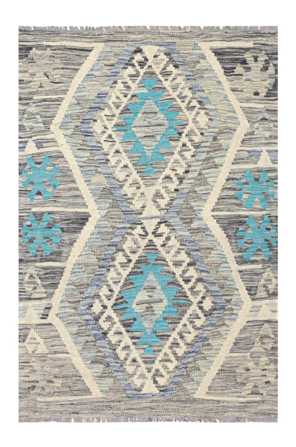 Itämainen Matto - Vegi Kelim Hand Woven - 86 x 123 cm