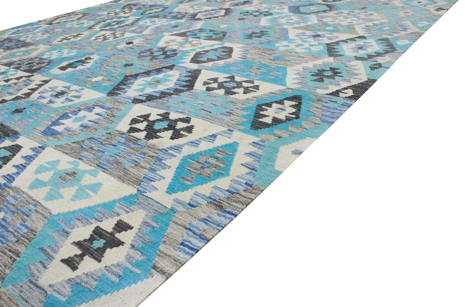Itämainen Matto - Vegi Kelim Hand Woven - 251 x 305 cm