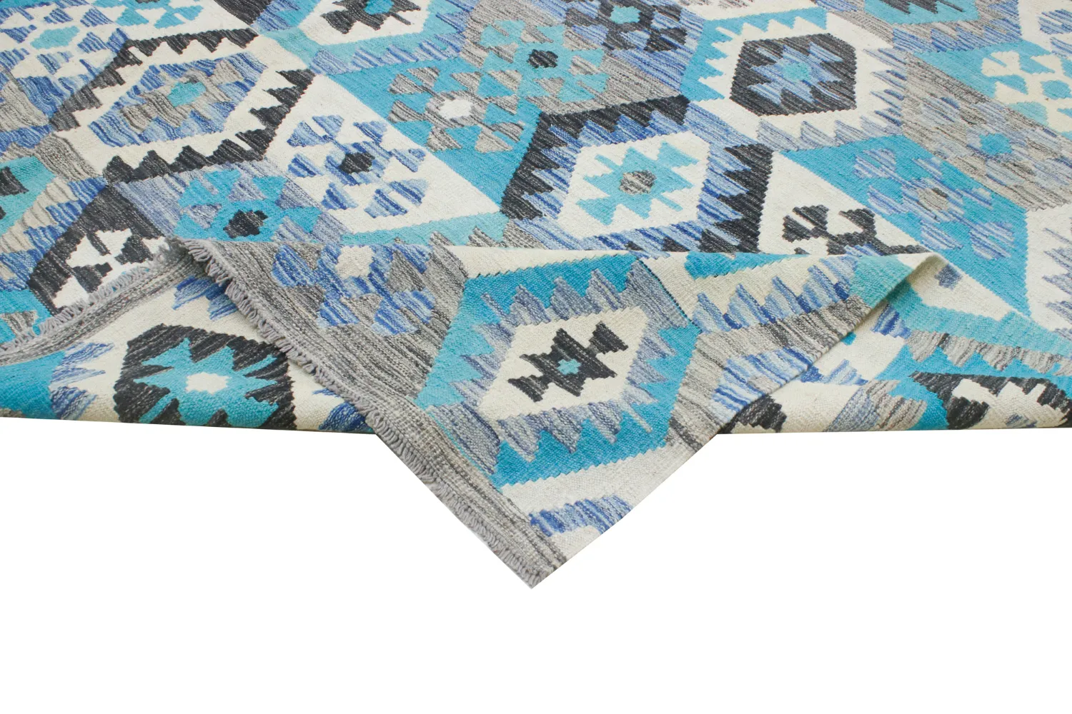 Itämainen Matto - Vegi Kelim Hand Woven - 251 x 305 cm