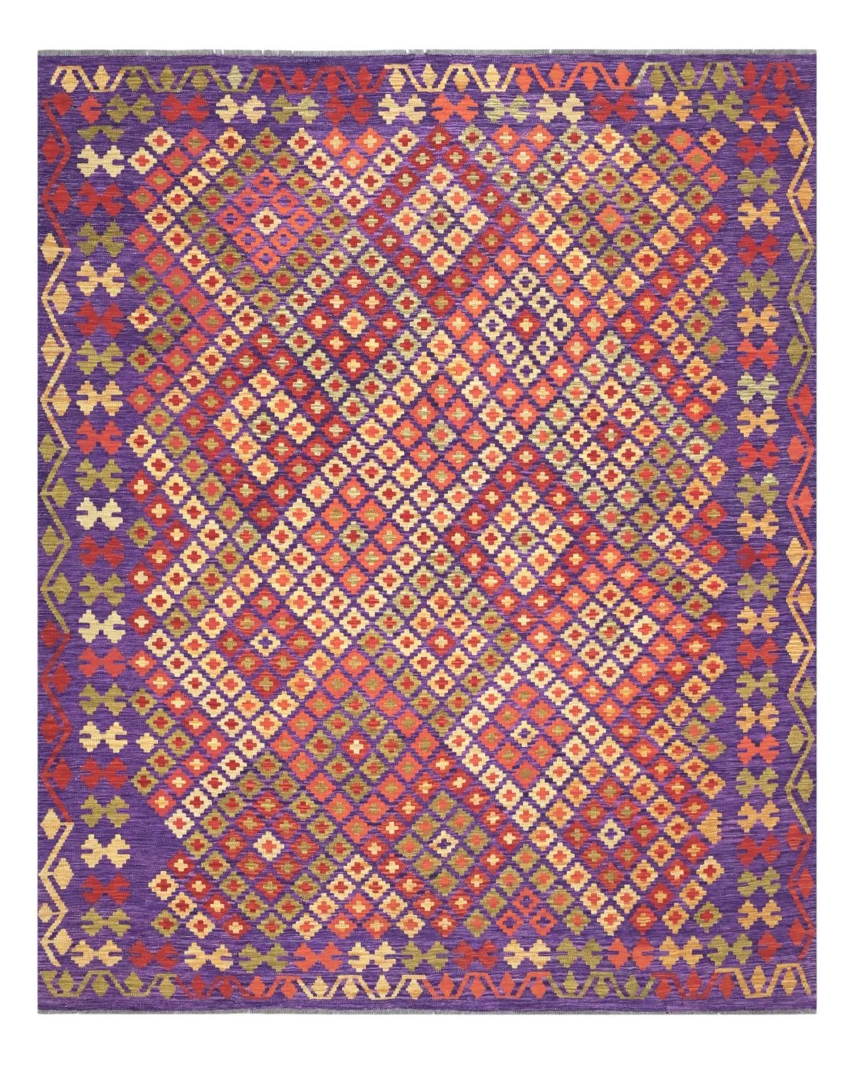 Itämainen Matto - Vegi Kelim Hand Woven - 250 x 299 cm