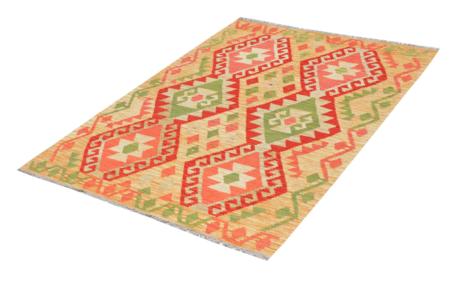 Itämainen Matto - Vegi Kelim Hand Woven - 129 x 177 cm
