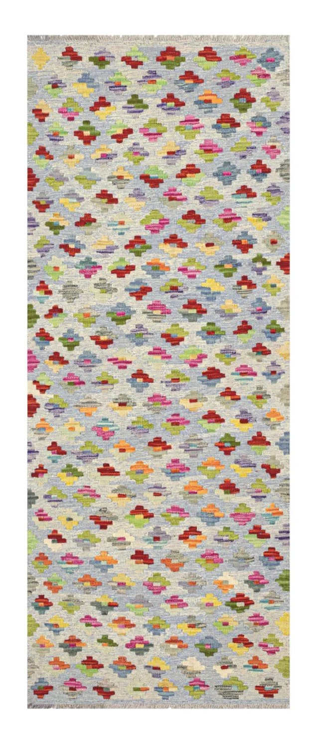 Itämainen Matto - Vegi Kelim Hand Woven - 77 x 197 cm