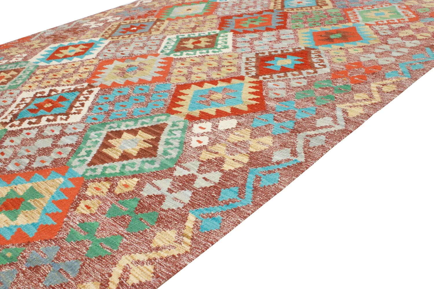 Itämainen Matto - Vegi Kelim Hand Woven - 174 x 241 cm