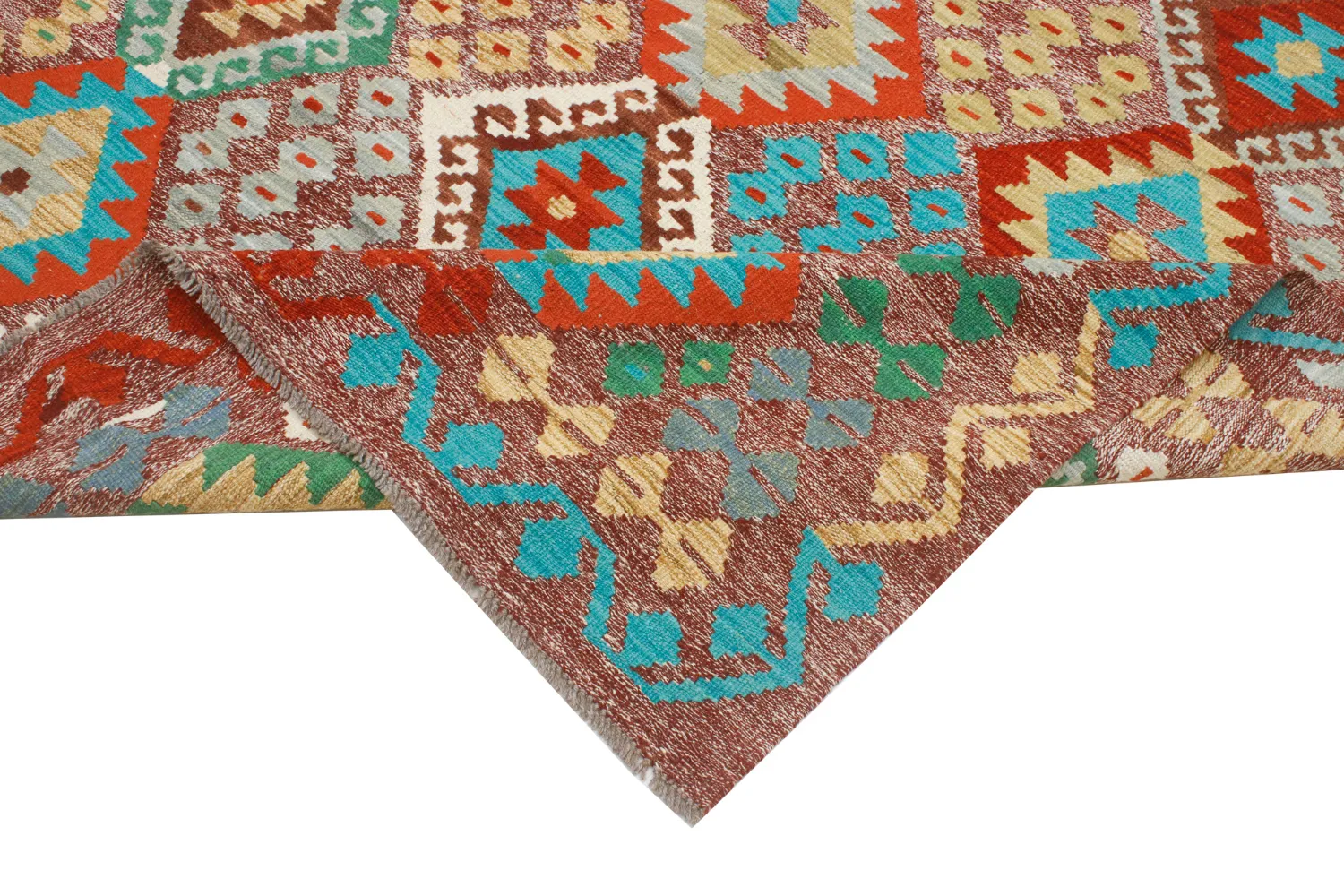 Itämainen Matto - Vegi Kelim Hand Woven - 174 x 241 cm