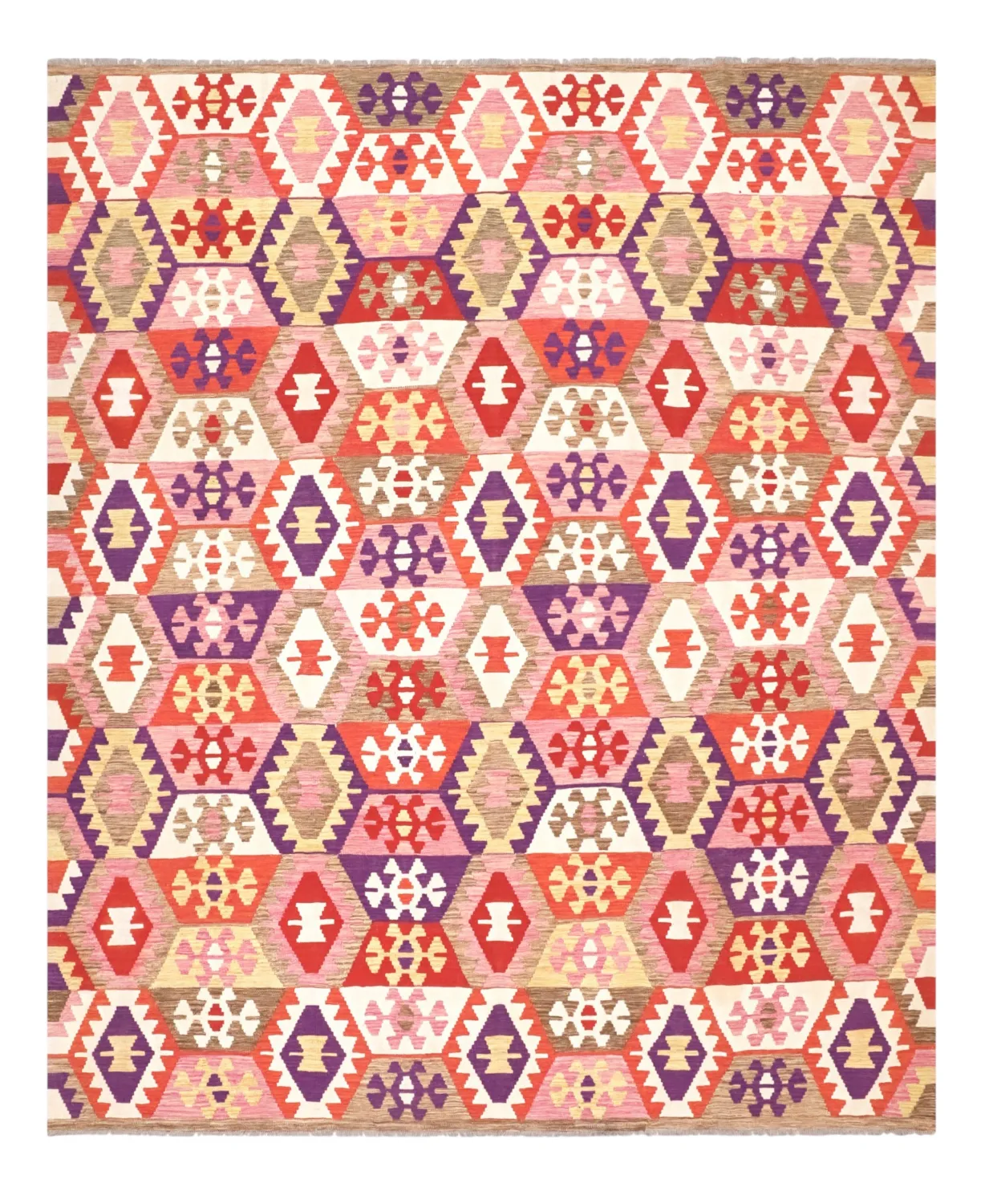Itämainen Matto - Vegi Kelim Hand Woven - 251 x 300 cm
