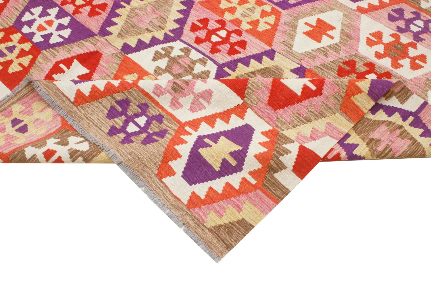 Itämainen Matto - Vegi Kelim Hand Woven - 251 x 300 cm