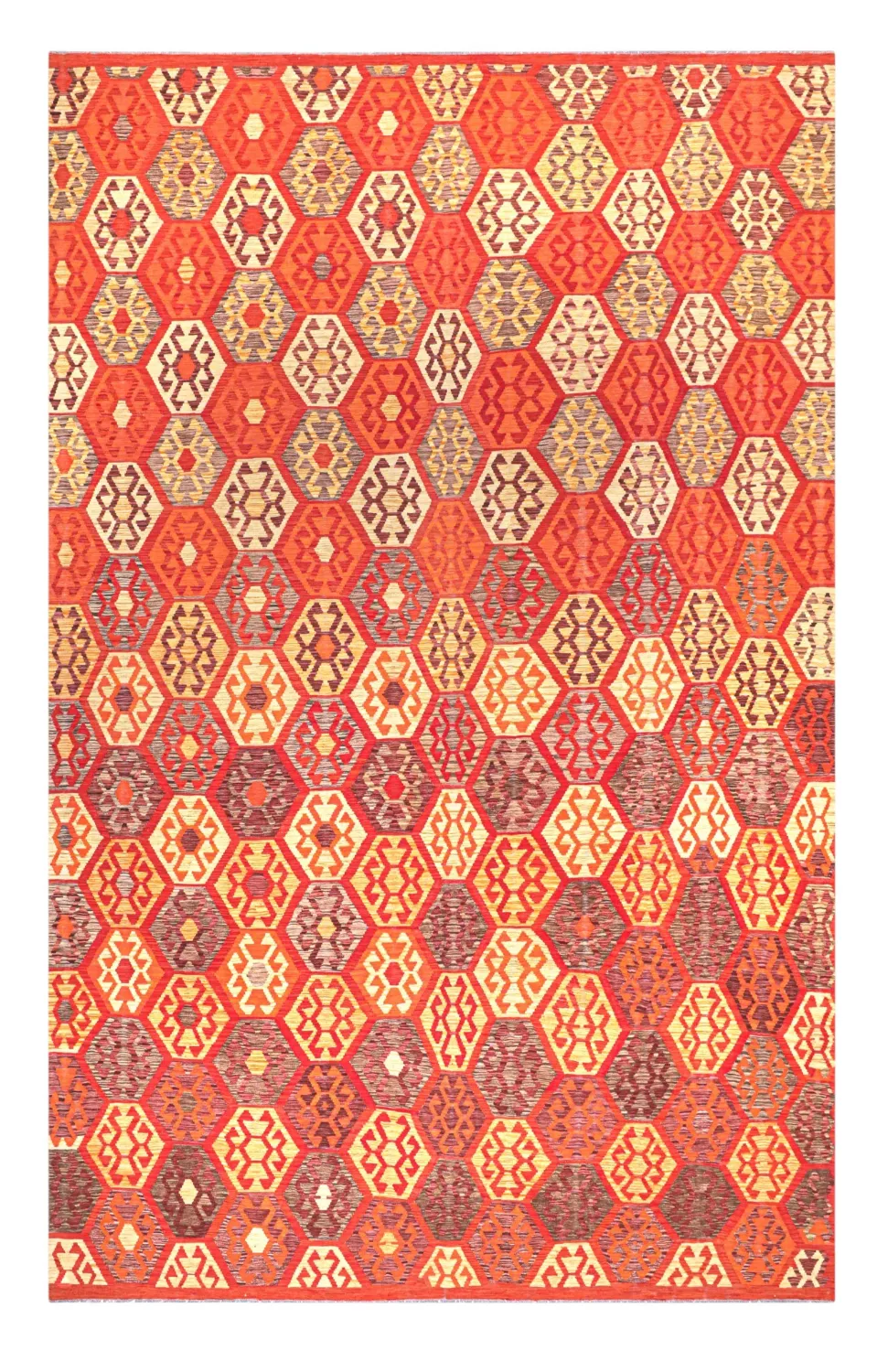 Itämainen Matto - Vegi Kelim Hand Woven - 301 x 487 cm