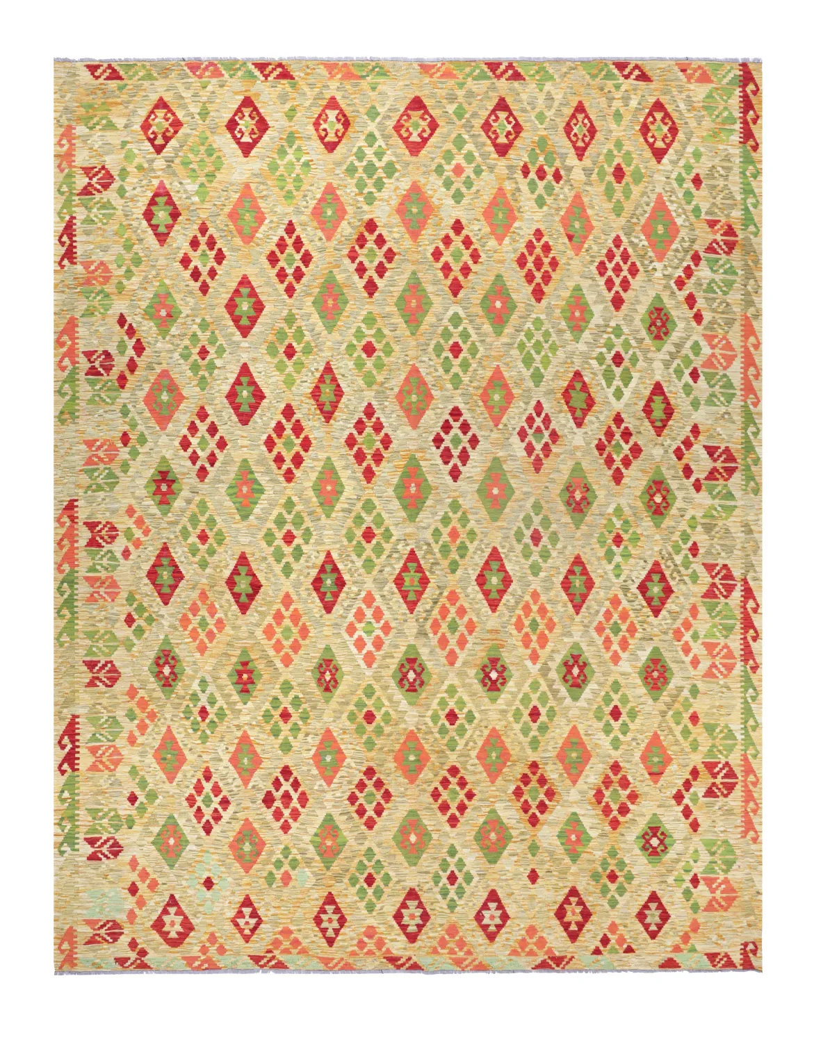 Itämainen Matto - Vegi Kelim Hand Woven - 305 x 392 cm