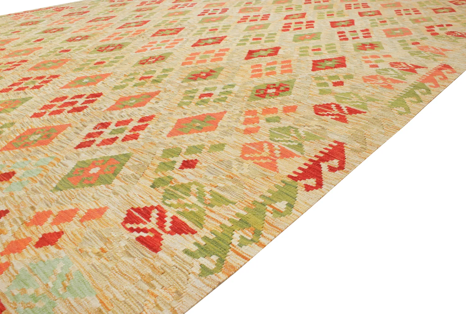 Itämainen Matto - Vegi Kelim Hand Woven - 305 x 392 cm